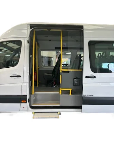 Spacious and clean coach interior Harrogate