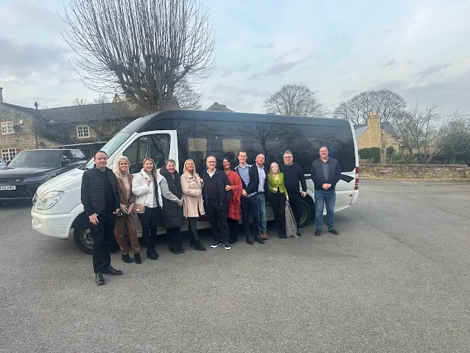 Large group minibus hire in Harrogate