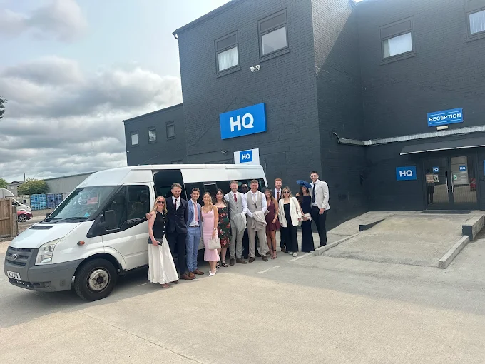 Minibus hire Harrogate fleet with driver